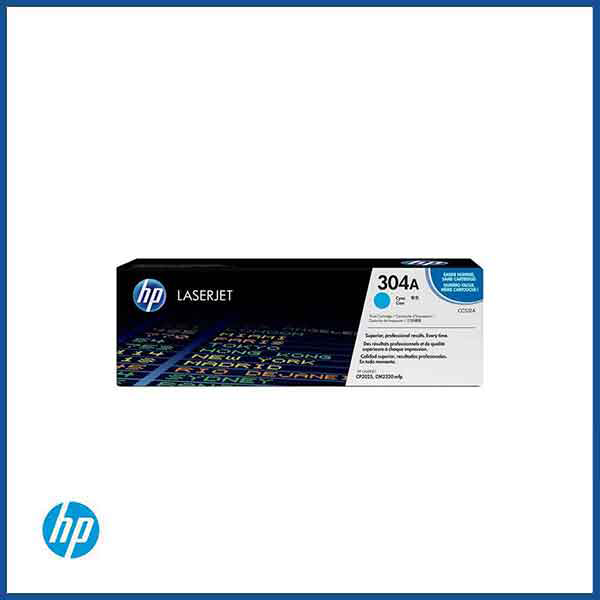 HP 304A Cyan Toner Cartridge (CC531A)